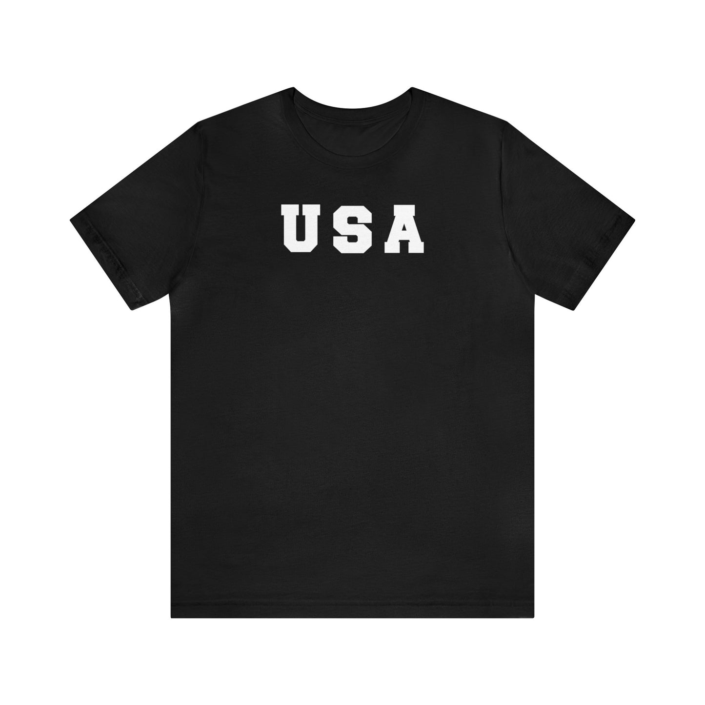 USA Shirt, 4th of July Shirt, Patriotic Shirt, Freedom Shirt, United States Shirt, American Flag Shirt, White Letter USA, America Shirt