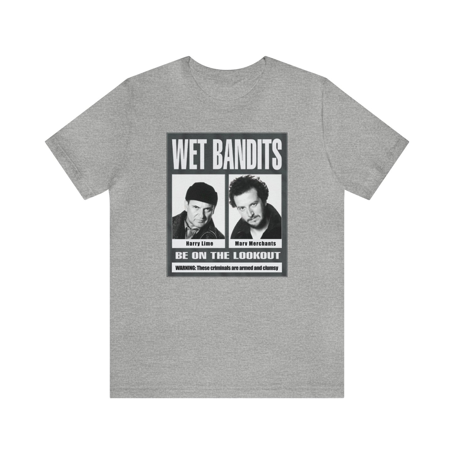 Wet Bandits Harry Lime and Marv Merchants Shirt, Home Alone Sticky Bandits Wanted, Xmas Shirt, Holiday Shirt, Merry Shirt, Festive Shirt