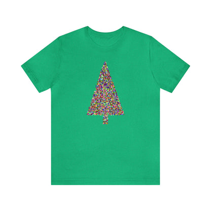 Multi Colored Christmas Tree Shirt, Christmas Shirt, Xmas Shirt, Holiday Shirt, Merry Shirt, Festive Shirt, Merry Christmas Tee, Christmas
