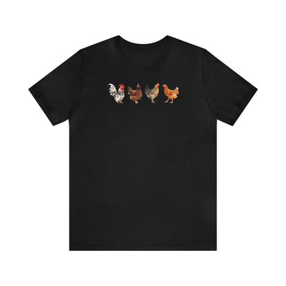 Chicken Shirt, Animal Lover Gift, Gift For Chicken Lover, Animal Shirt, Gift for her, Crazy Chicken Lady Shirt, Farm Animal Shirt for Women