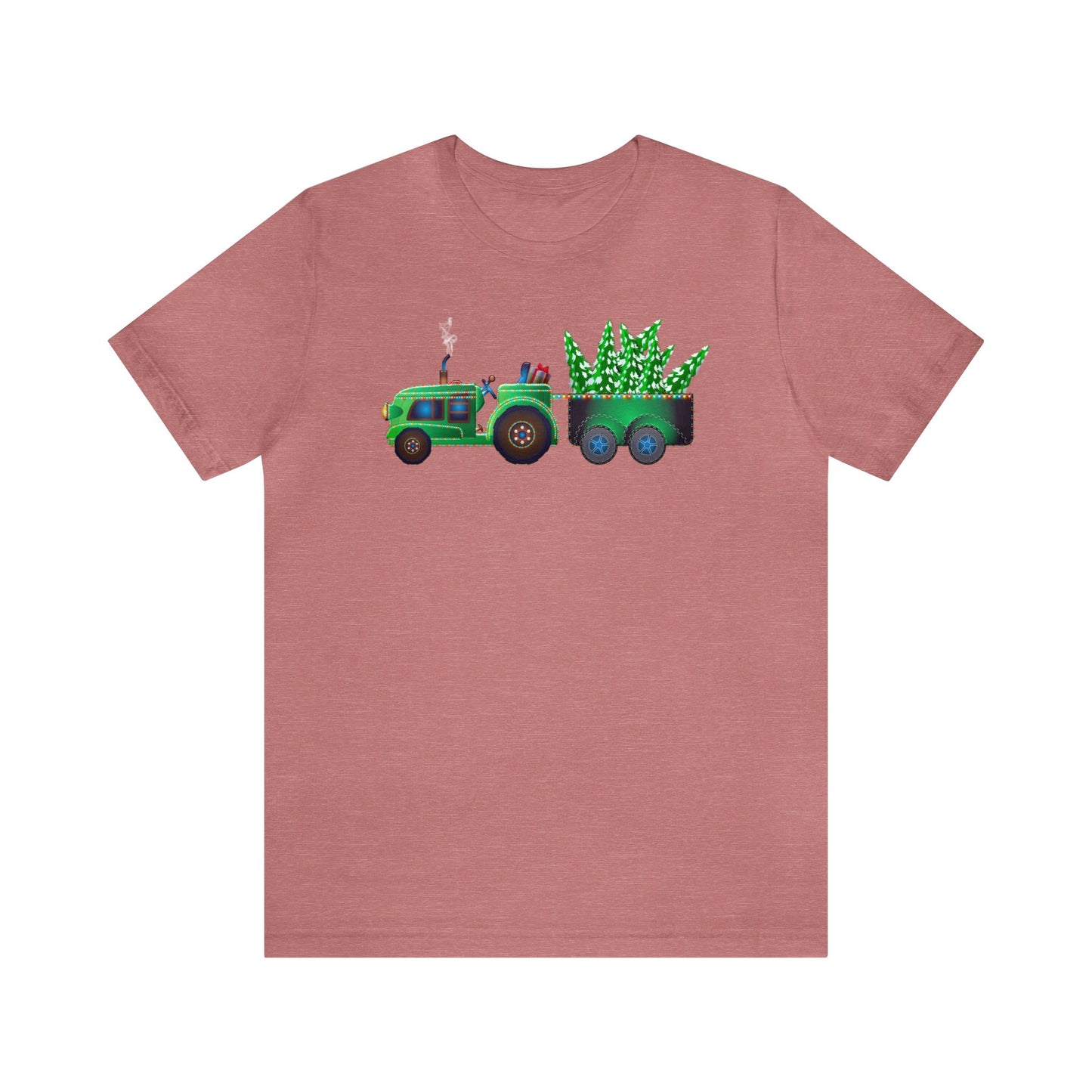 Tractor Pulling Christmas Trees Shirt, Tractor Christmas Shirt, Xmas Shirt, Holiday Shirt, Merry Shirt, Festive Shirt, Merry Christmas Tee