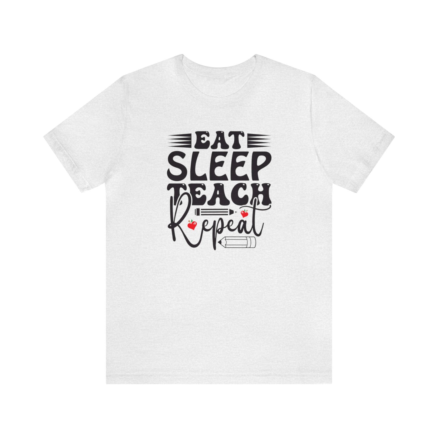 Eat Sleep Teach Repeat Shirt, School Shirt, Teacher Shirt, Back to School, Teacher Gift, Elementary Teach, Kindergarten teacher, Cool Teach