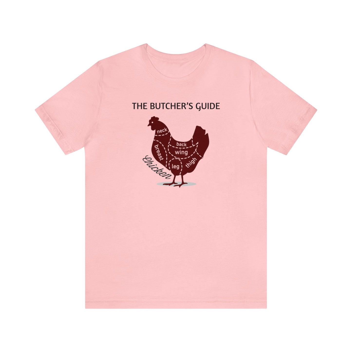 The Butcher's Guide Cuts Of Chicken Shirt, Thanksgiving Shirt, Thanksgiving Gift, Fall Chicken Shirt, Chicken Cuts Shirt, Chicken Chef Shirt