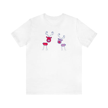 Reindeer shirt, Christmas Shirt, Xmas Shirt, Holiday Shirt, Merry Shirt, Festive Shirt, Merry Christmas Tee, Christmas Gift, Holiday Gift