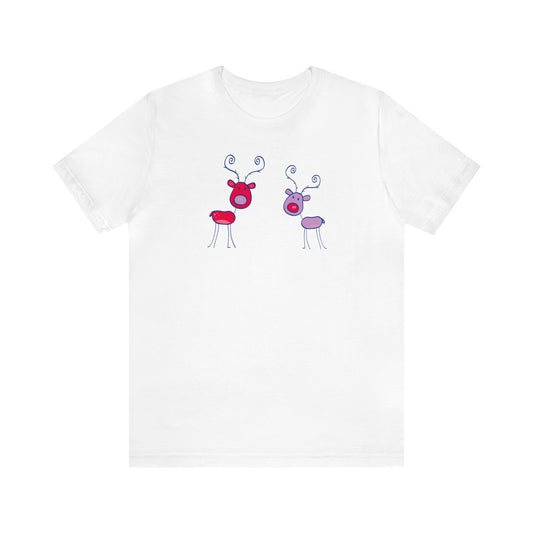 Reindeer shirt, Christmas Shirt, Xmas Shirt, Holiday Shirt, Merry Shirt, Festive Shirt, Merry Christmas Tee, Christmas Gift, Holiday Gift