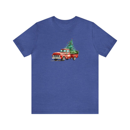 Farm Fresh Christmas Tree Truck Shirt, Vintage Christmas Truck Shirt, Packard Truck Shirt, Xmas Shirt, Holiday Shirt, Merry Shirt, Festive T