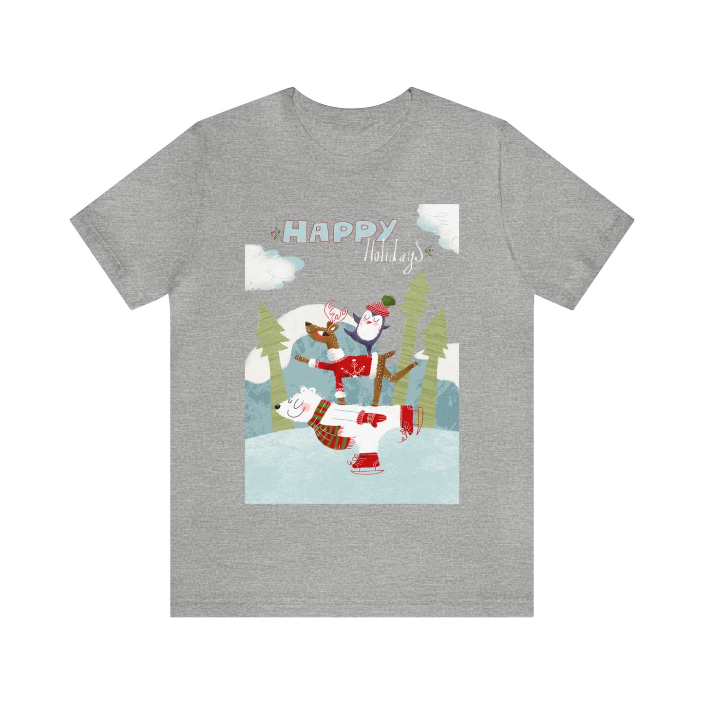 Happy Holidays Shirt, Christmas Shirt, Xmas Shirt, Holiday Shirt, Merry Shirt, Festive Shirt, Merry Christmas Tee, Christmas Gift, Holiday