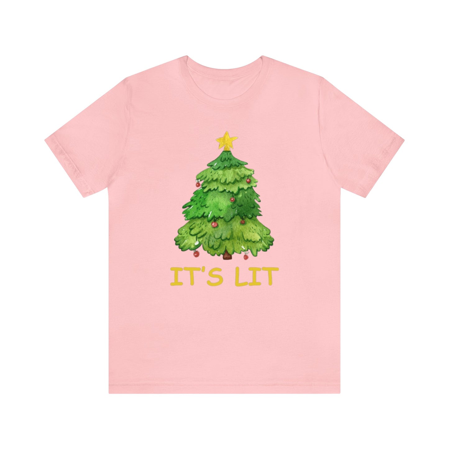 It's Lit Shirt, Christmas Tree Shirt, Christmas Shirt, Xmas Shirt, Holiday Shirt, Merry Shirt, Festive Shirt, Merry Christmas Tee, Tree Tee