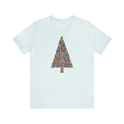 Multi Colored Christmas Tree Shirt, Christmas Shirt, Xmas Shirt, Holiday Shirt, Merry Shirt, Festive Shirt, Merry Christmas Tee, Christmas