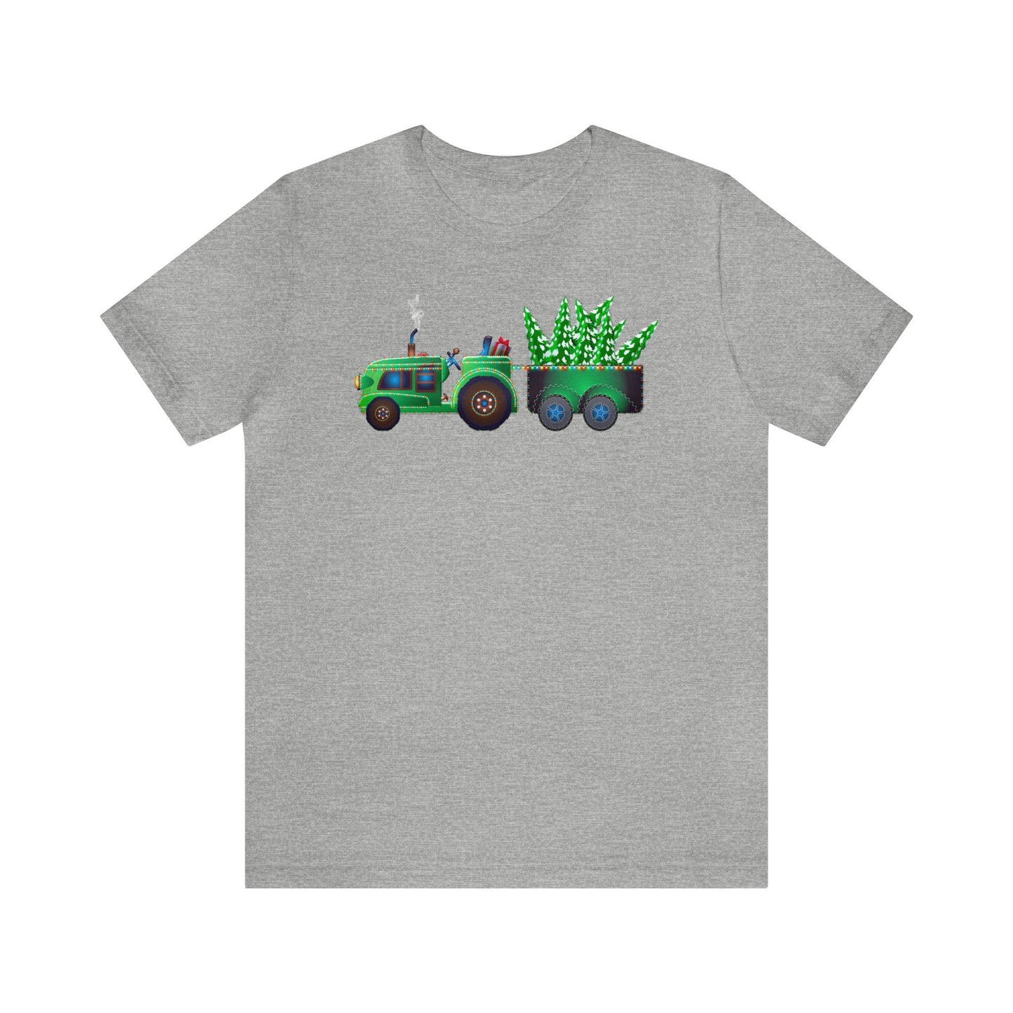 Tractor Pulling Christmas Trees Shirt, Tractor Christmas Shirt, Xmas Shirt, Holiday Shirt, Merry Shirt, Festive Shirt, Merry Christmas Tee