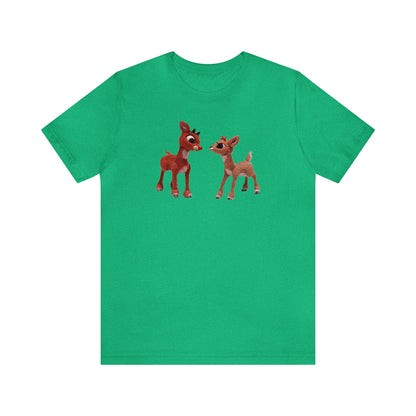 Rudolph and Clarice Shirt, Reindeer Shirt, Christmas Shirt, Xmas Shirt, Holiday Shirt, Merry Shirt, Festive Shirt, Merry Christmas Tee