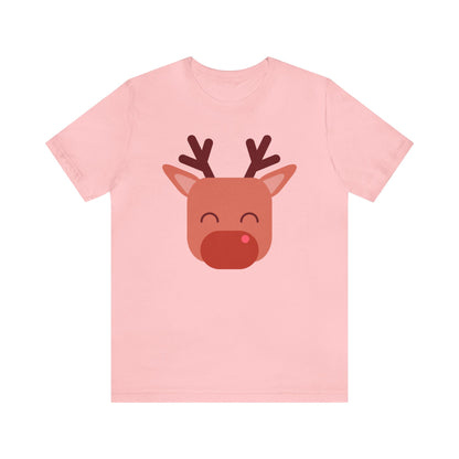 Rudolph Shirt, Reindeer shirt, Christmas Shirt, Xmas Shirt, Holiday Shirt, Merry Shirt, Festive Shirt, Merry Christmas Tee, Christmas Gift