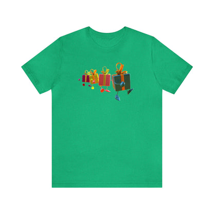 Four Walking Presents Shirt, Present Shirt, Christmas Shirt, Xmas Shirt, Holiday Shirt, Merry Shirt, Festive Shirt, Christmas Gift, Winter T