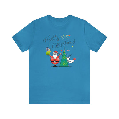 Santa Shirt, Merry Christmas Shirt, Santa Claus Shirt, Rudolph, Christmas Shirt, Xmas Shirt, Holiday Shirt, Merry Shirt, Festive Shirt