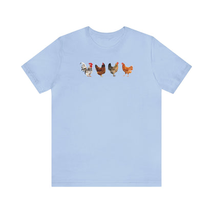 Chicken Shirt, Animal Lover Gift, Gift For Chicken Lover, Animal Shirt, Gift for her, Crazy Chicken Lady Shirt, Farm Animal Shirt for Women