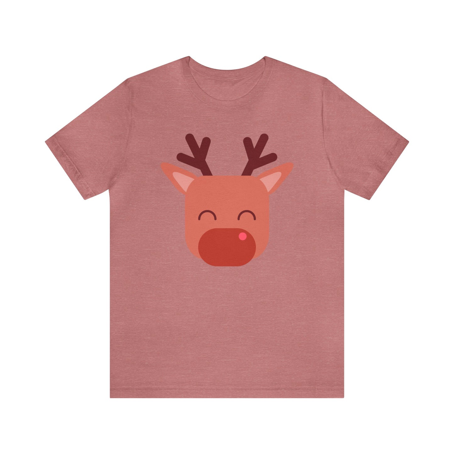 Rudolph Shirt, Reindeer shirt, Christmas Shirt, Xmas Shirt, Holiday Shirt, Merry Shirt, Festive Shirt, Merry Christmas Tee, Christmas Gift