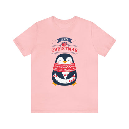 Merry Christmas Penguin Shirt, Christmas Shirt, Xmas Shirt, Holiday Shirt, Merry Shirt, Festive Shirt, Merry Christmas Tee, Christmas Gift