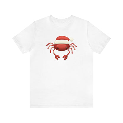 Crab Santa Shirt, Santa Claus Shirt, Christmas Shirt, Xmas Shirt, Holiday Shirt, Merry Shirt, Festive Shirt, Merry Christmas Tee, Crab Lover