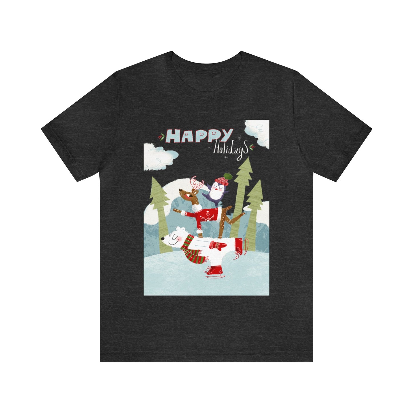 Happy Holidays Shirt, Christmas Shirt, Xmas Shirt, Holiday Shirt, Merry Shirt, Festive Shirt, Merry Christmas Tee, Christmas Gift, Holiday