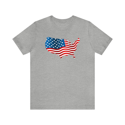 American Flag USA Shirt, Red, White and Blue, 4th of July Shirt, Patriotic Shirt, USA Shirt, Freedom Shirt, United States Country Shirt