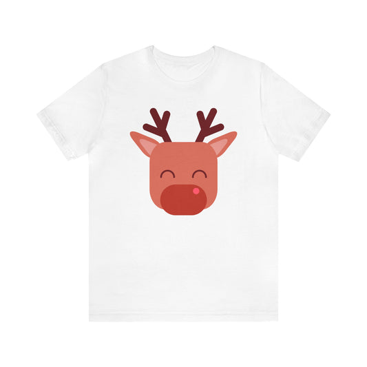 Rudolph Shirt, Reindeer shirt, Christmas Shirt, Xmas Shirt, Holiday Shirt, Merry Shirt, Festive Shirt, Merry Christmas Tee, Christmas Gift