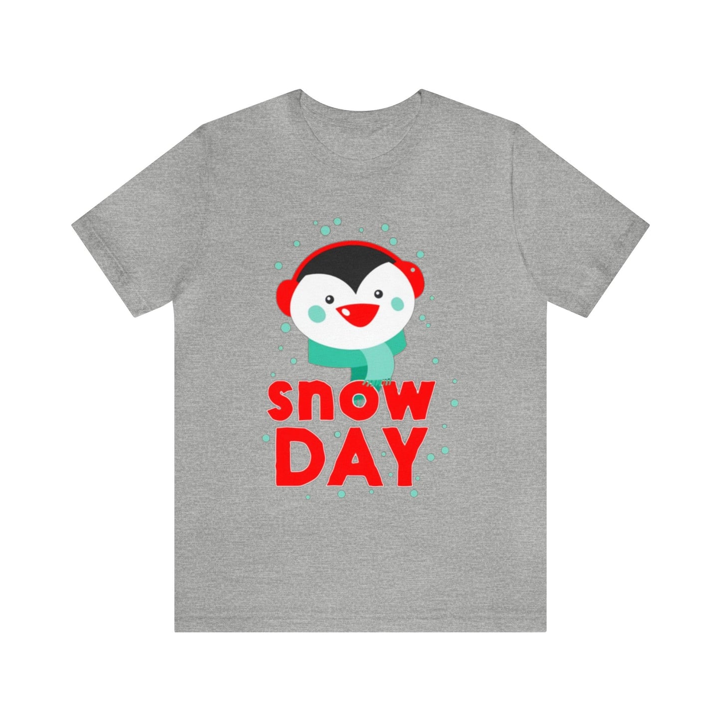 Snow Day Shirt, Penguin Shirt, No School Shirt, Christmas Shirt, Holiday Shirt, Merry Shirt, Festive Shirt, Christmas Gift, Winter Tee