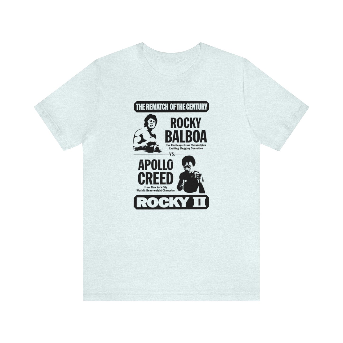 The Rematch Of The Century Shirt, Rocky Balboa Shirt, Apollo Creed Shirt, Boxing Lover, Boxing Shirt, Sparring Shirt, Gym Shirt, Rocky II