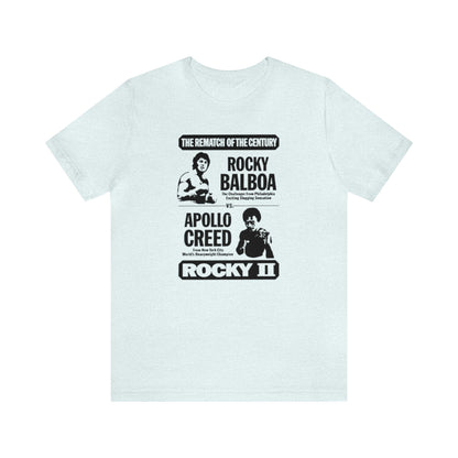 The Rematch Of The Century Shirt, Rocky Balboa Shirt, Apollo Creed Shirt, Boxing Lover, Boxing Shirt, Sparring Shirt, Gym Shirt, Rocky II