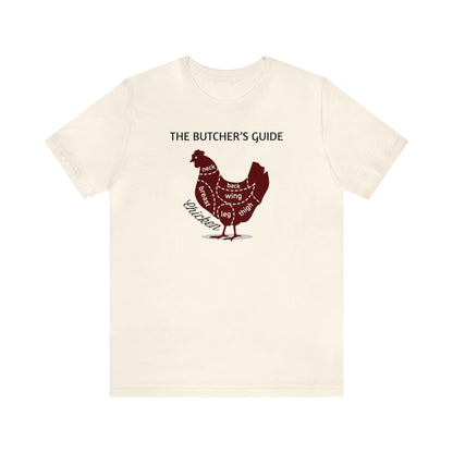 The Butcher's Guide Cuts Of Chicken Shirt, Thanksgiving Shirt, Thanksgiving Gift, Fall Chicken Shirt, Chicken Cuts Shirt, Chicken Chef Shirt