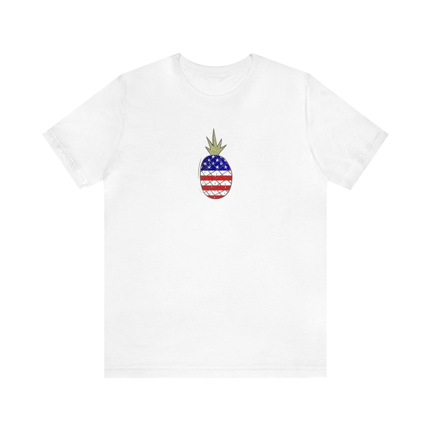 American Flag Pineapple Shirt, Red, White and Blue, 4th of July Shirt, Patriotic Shirt, Pineapple Shirt, Freedom Shirt, United States Shirt