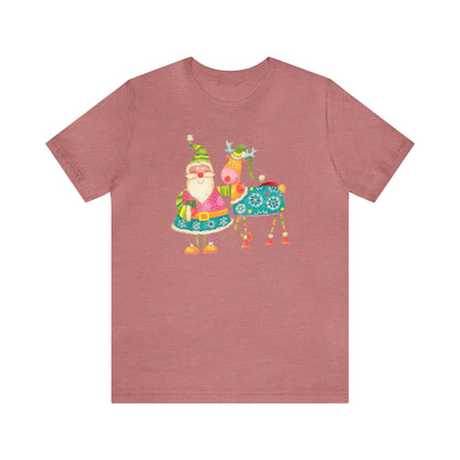 Santa Shirt, Santa Claus Shirt, Christmas Shirt, Xmas Shirt, Holiday Shirt, Merry Shirt, Festive Shirt, Merry Christmas Tee, Christmas Gift