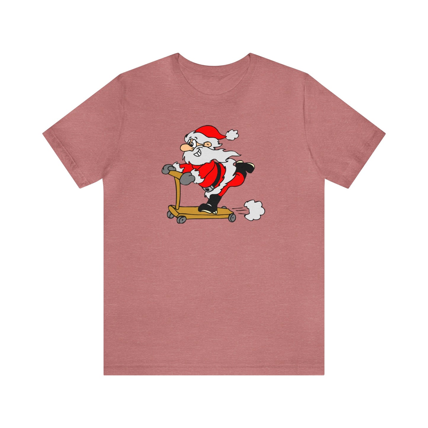 Santa Riding a Scooter Shirt, Santa Claus Shirt, Christmas Shirt, Xmas Shirt, Holiday Shirt, Merry Shirt, Festive Shirt, Merry Christmas Tee