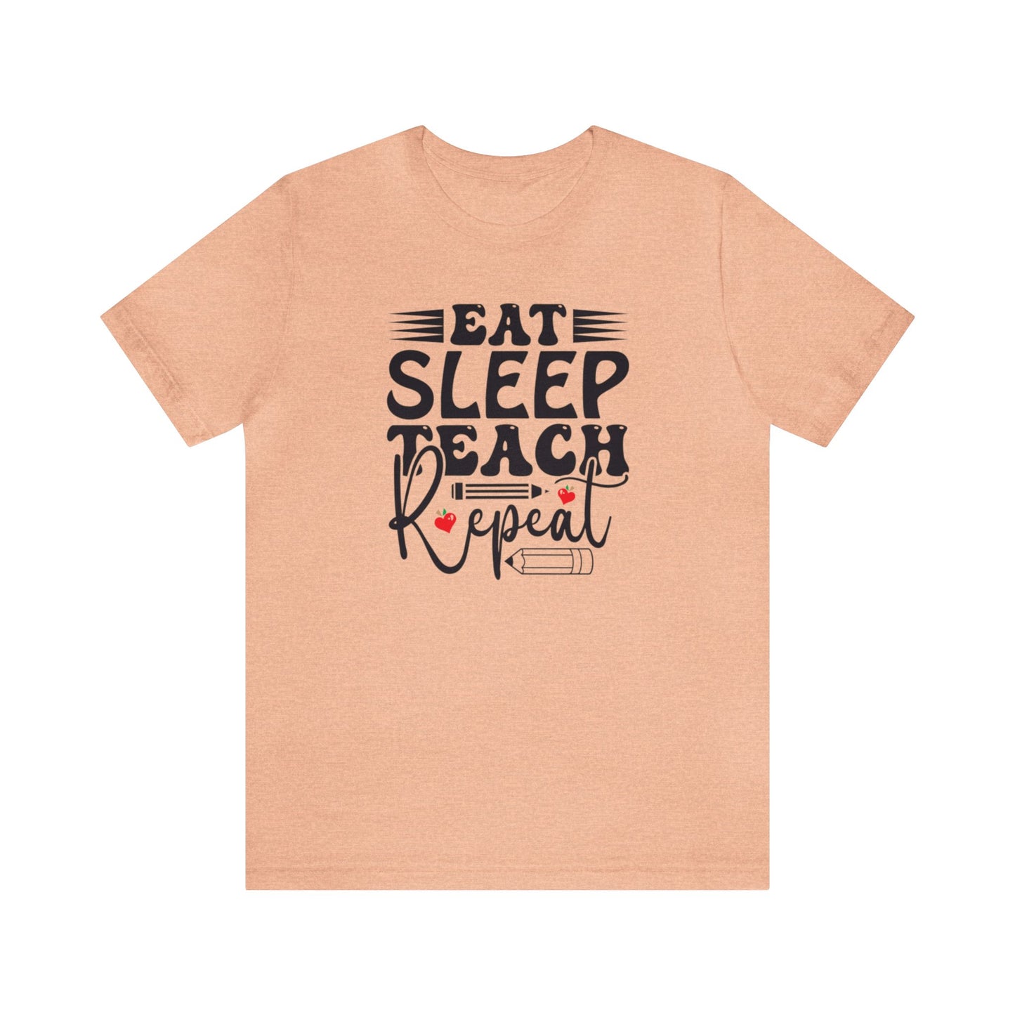 Eat Sleep Teach Repeat Shirt, School Shirt, Teacher Shirt, Back to School, Teacher Gift, Elementary Teach, Kindergarten teacher, Cool Teach