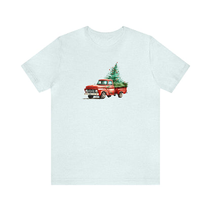 Farm Fresh Christmas Tree Truck Shirt, Vintage Christmas Truck Shirt, Packard Truck Shirt, Xmas Shirt, Holiday Shirt, Merry Shirt, Festive T