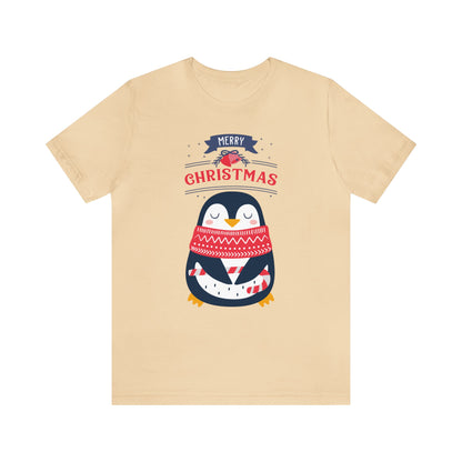 Merry Christmas Penguin Shirt, Christmas Shirt, Xmas Shirt, Holiday Shirt, Merry Shirt, Festive Shirt, Merry Christmas Tee, Christmas Gift