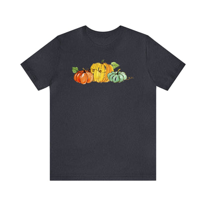 Pumpkin Drawings Shirt, Thanksgiving Fall Shirt, Cottagecore Shirt, Pumpkin Variety Shirt, Gardener & Plant Lover Shirt, Autumn Season Shirt
