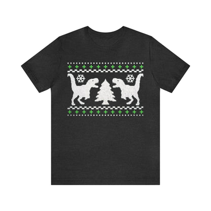 Tyrannosaurus Ugly Christmas Sweater, T-Rex Christmas Shirt, Dinosaur Christmas Shirt, Funny Christmas Sweater, Holiday Sweater, Ugly, Xmas