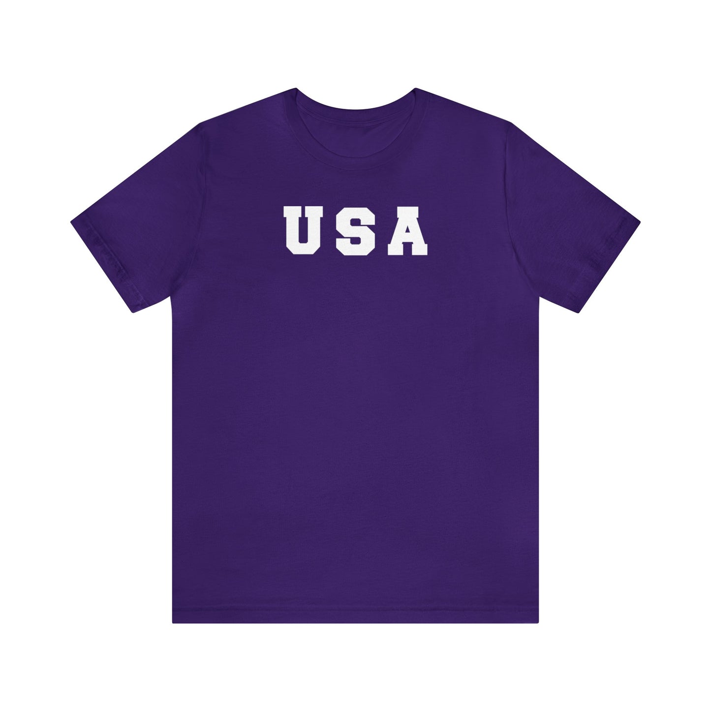 USA Shirt, 4th of July Shirt, Patriotic Shirt, Freedom Shirt, United States Shirt, American Flag Shirt, White Letter USA, America Shirt