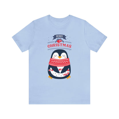 Merry Christmas Penguin Shirt, Christmas Shirt, Xmas Shirt, Holiday Shirt, Merry Shirt, Festive Shirt, Merry Christmas Tee, Christmas Gift