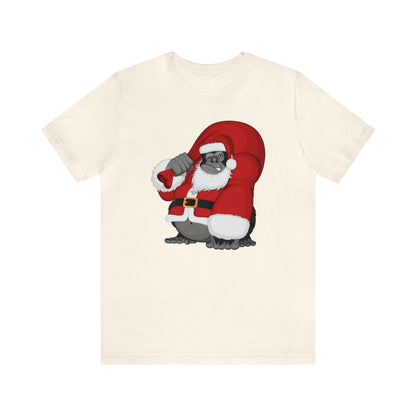 Gorilla Santa Shirt, Santa Claus Shirt, Gorilla Christmas Shirt, Xmas Shirt, Holiday Shirt, Merry Shirt, Festive Shirt, Gorilla T, Christmas