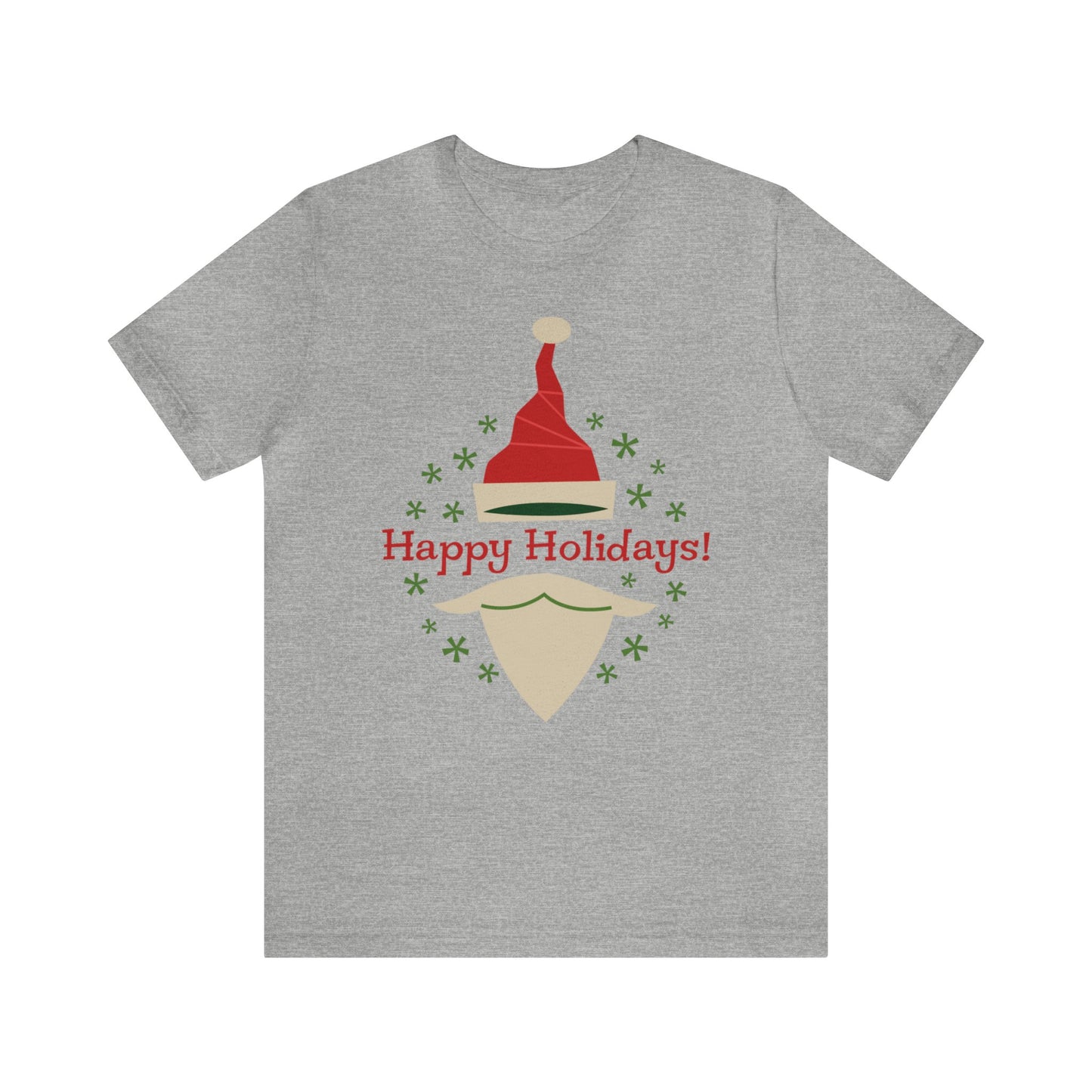 Happy Holidays Santa Shirt, Santa Claus Shirt, Christmas Shirt, Xmas Shirt, Holiday Shirt, Merry Shirt, Festive Shirt, Merry Christmas Tee