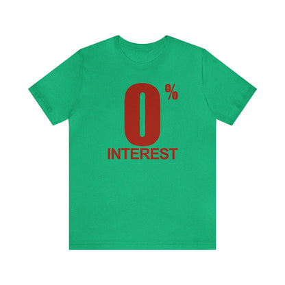 O% Interest Shirt, Meme Shirt, Workout Shirt, Funny Shirt, Fitness Gym Shirt, Funny Gym Top, Muscle Shirt, O Percent Interest, Lifting Shirt