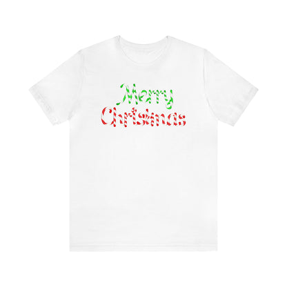 Candy Cane Merry Christmas Shirt, Christmas Shirt, Xmas Shirt, Holiday Shirt, Merry Shirt, Festive Shirt, Merry Christmas T, Christmas Gift