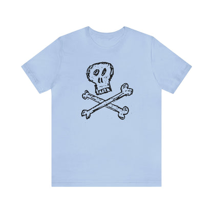 Skull and Cross Bones Shirt, Halloween Shirt, Halloween Skull and Cross Bones Shirt, Skull & Cross Bones Lover Shirt, Skull and Cross Bones