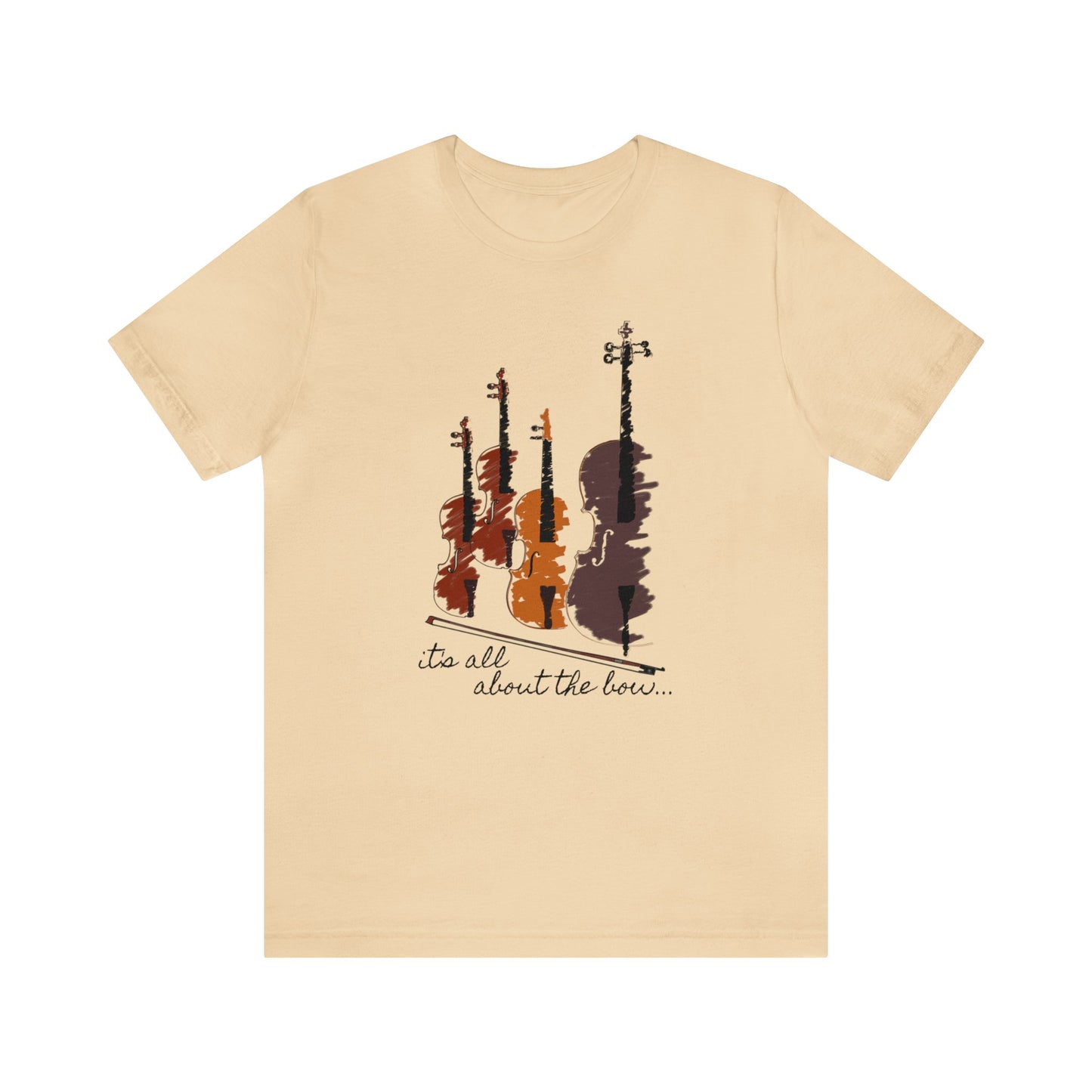 It's All About The Bow Shirt, String Quartet Shirt, Violin Shirt, Viola Shirt, Cello Shirt, Music Shirt, Instrument Shirt, Music Lover Tee