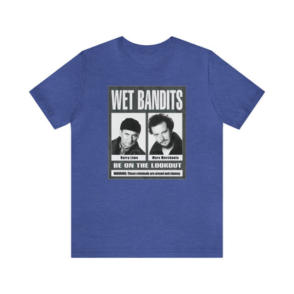 Wet Bandits Harry Lime and Marv Merchants Shirt, Home Alone Sticky Bandits Wanted, Xmas Shirt, Holiday Shirt, Merry Shirt, Festive Shirt