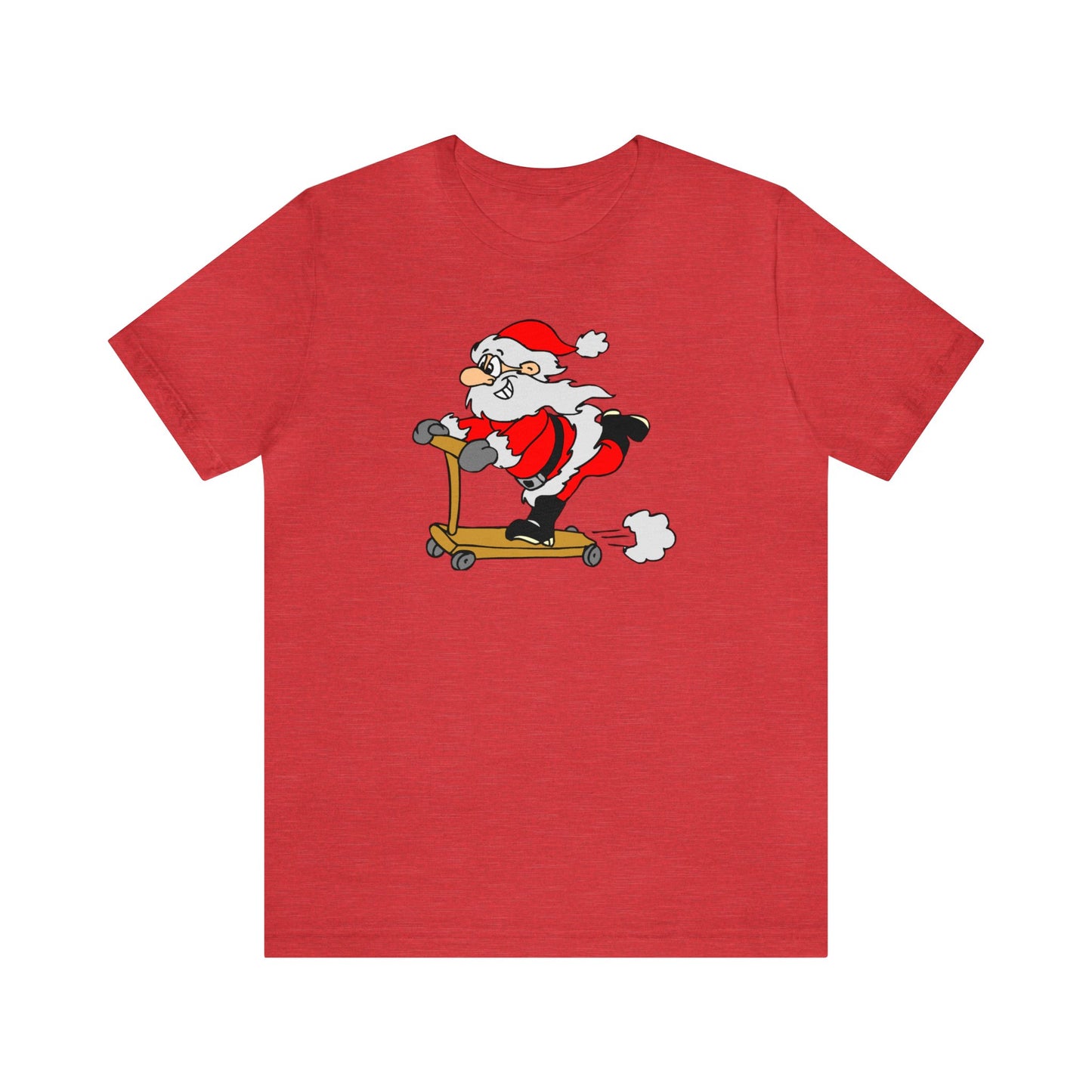 Santa Riding a Scooter Shirt, Santa Claus Shirt, Christmas Shirt, Xmas Shirt, Holiday Shirt, Merry Shirt, Festive Shirt, Merry Christmas Tee