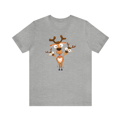 Reindeer shirt, Christmas Shirt, Xmas Shirt, Holiday Shirt, Merry Shirt, Festive Shirt, Merry Christmas Tee, Christmas Gift, Holiday Gift