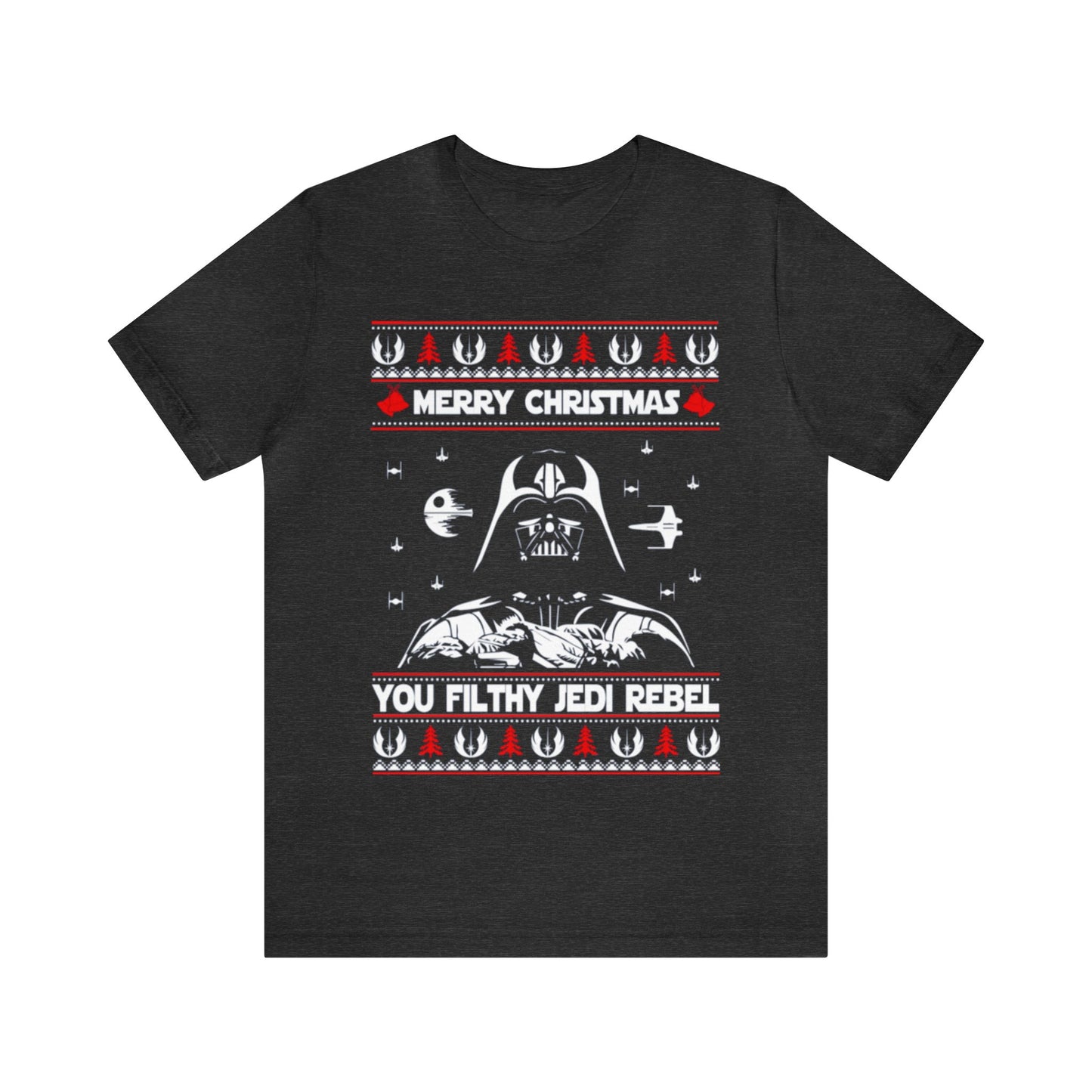 Merry Christmas You Filthy Jedi Rebel Shirt, Star Wars Christmas Sweater, Darth, Vader, Holiday, Ugly, Xmas, Funny Christmas, Funny Vader T