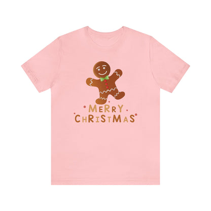 Merry Christmas Ginger Bread Man Shirt, Christmas Shirt, Xmas Shirt, Holiday Shirt, Merry Shirt, Festive Shirt, Ginger Bread Man Shirt